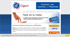 Desktop Screenshot of esigest.com